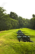 US Civil War cannons