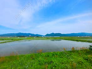 Traveling through rural Japan