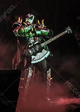 Gene Simmons, Bassist for Rock Band Kiss