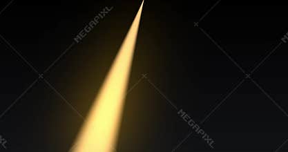 Soft volumetric high-beam spotlight moving seamless loop.