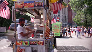 Canal street square 4k time lapse from brooklyn bridge start nyc
