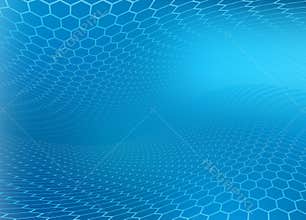 Abstract Modern Medical Blue Background