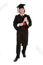 Male graduate