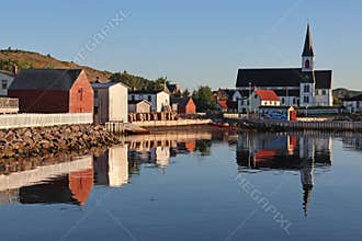 Historic town of Trinity, Newfoundland, Canada