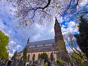 The Basilica of St. Peter and Paul in Vysehrad, Prague