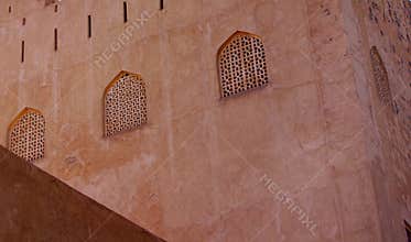 Jabrin Castle Detail