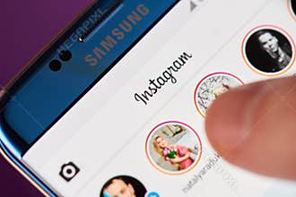 Instagram menu application