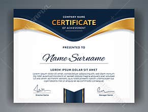 Professional Certificate Template