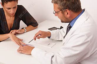 Doctor and patient