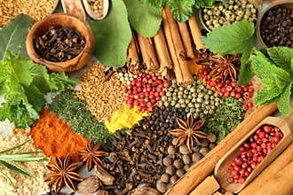 Herbs and spices.