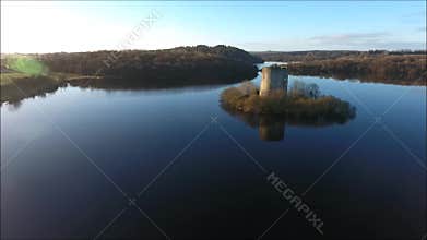 Clough Oughter Castle. Cavan. Ireland