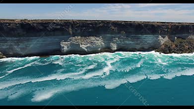 The Great Australian Bight on the Edge of the Nullarbor Plain