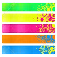 Bright banners