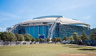 April 2017 Arlington Texas - AT&T NFLcowboys football stadium o