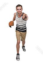 Man Baseball Player