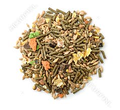 Top view of rodents feed