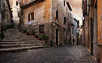 Old italian village