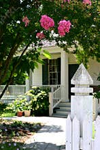 Entry to cottage