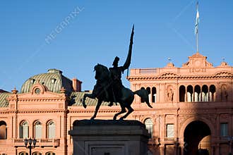 Casa Rosada (pink house) Buenos Aires Argentina