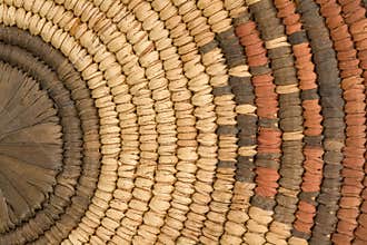 Closeup of Indian Basket