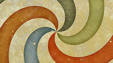 Retro hypno circle