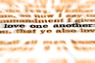 Scripture Quote Love One Another