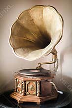 Old gramophone
