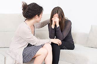 Comforting a friend