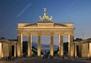 Brandenburg Gate in Berlin