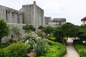 Medieval fortresses in Dubrovnik, Croatia