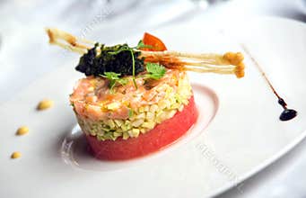 Gourmet dish