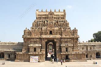 Brihadishwara Temple in Tanjore in Tamil Nadu - India