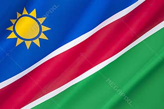 Flag of Namibia