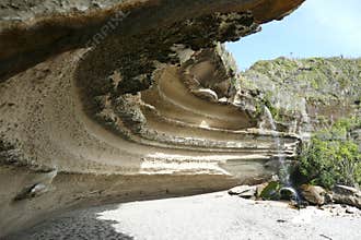 Rockformation at the Truman Walk