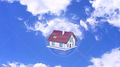 Dream House property bubble sky real estate