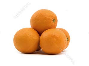 Isolated Oranges