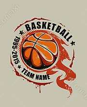 Basketball Vector Art