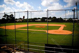 Baseball Field Empty