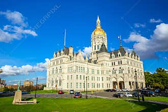 Connecticut State Capitol in Hartford, Connecticut