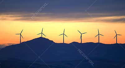 New energy wind turbines
