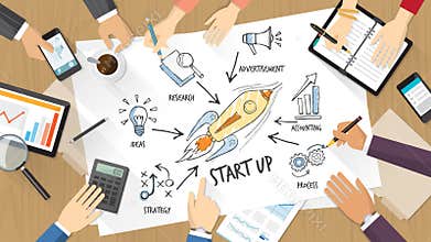 Start up concept