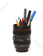 Novelty pencil holder