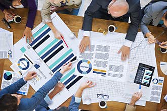 Business People Meeting Corporate Analysis Research Concept