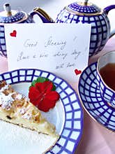 With love served breakfast