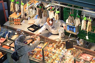 Buying delicatessen