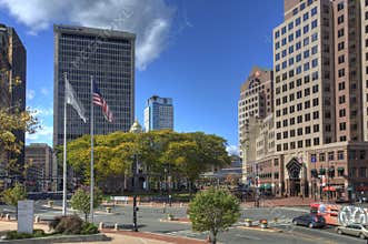 Hartford, Connecticut city center