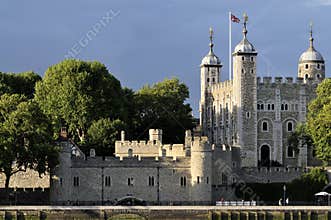Tower of London at sundown