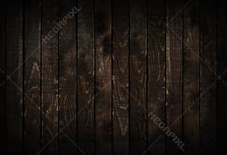 Dark wood planks background