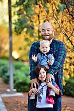 Fall family photo