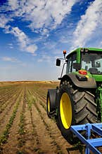Tractor - modern agriculture equipment